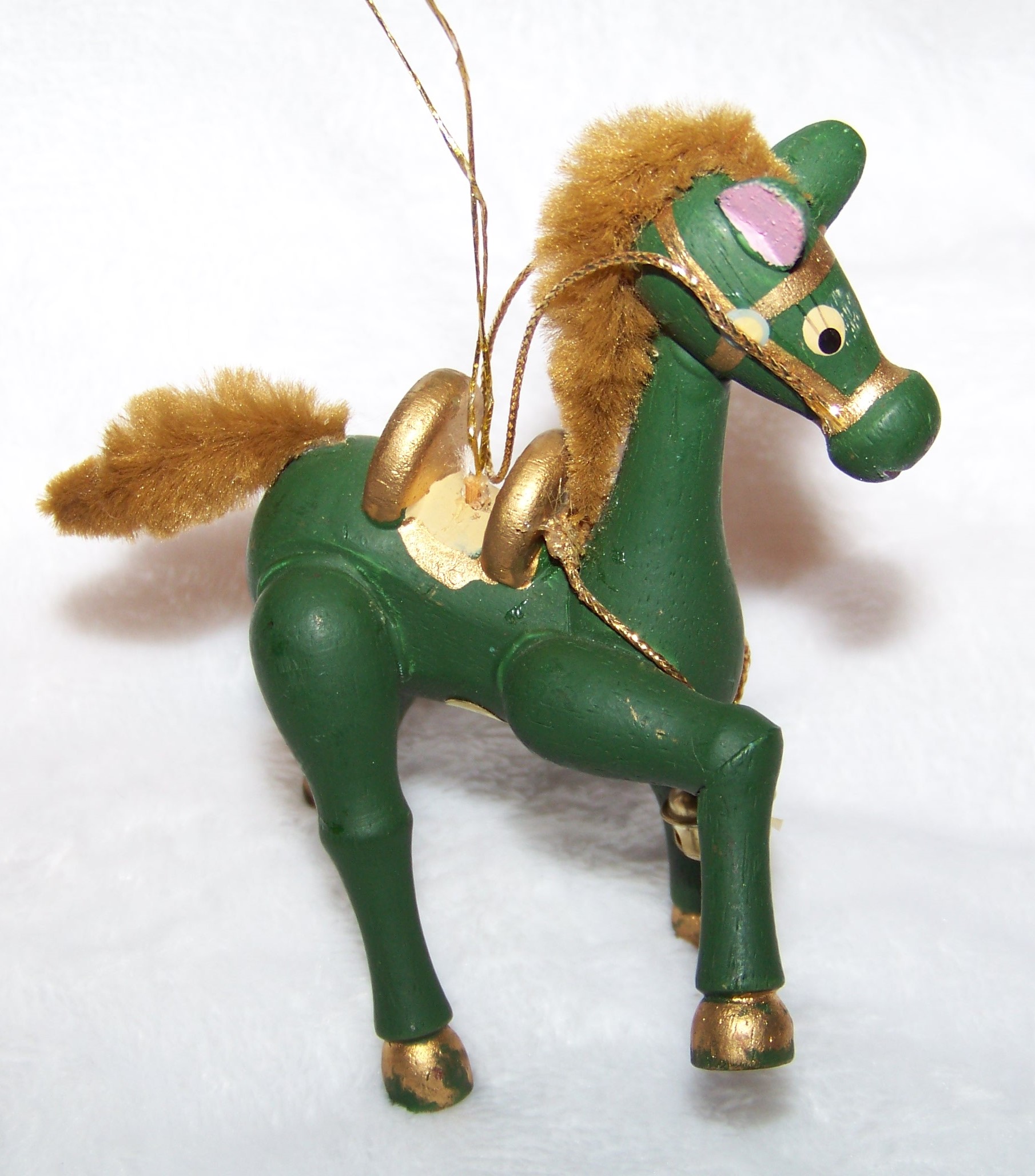 green horse